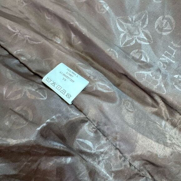 Artka Crazy in Life Coat Womens Medium Brown Tan Puffer Faux Fur Pockets Belt - Picture 3 of 13